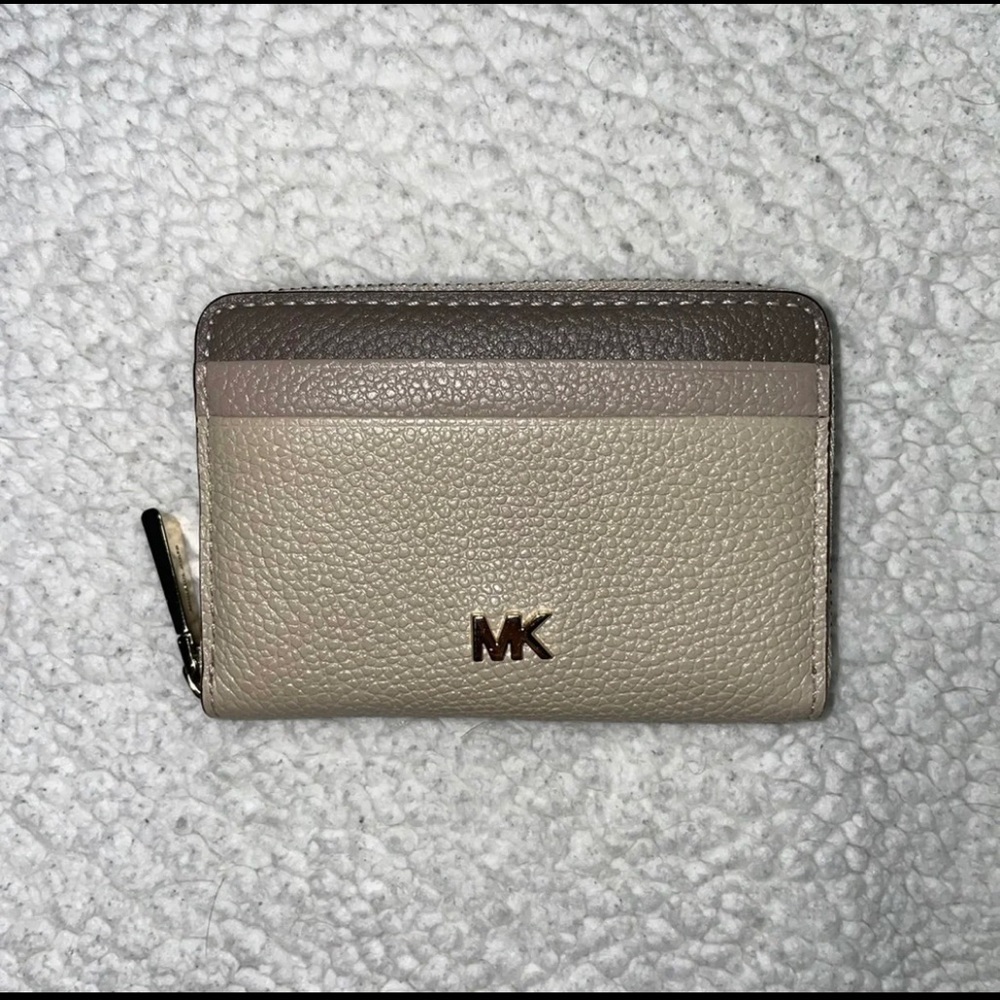 Michael Kors Color-Block Pebbled Leather Wallet - image 1
